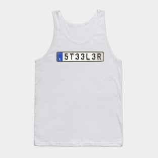 Steeler - License Plate Tank Top